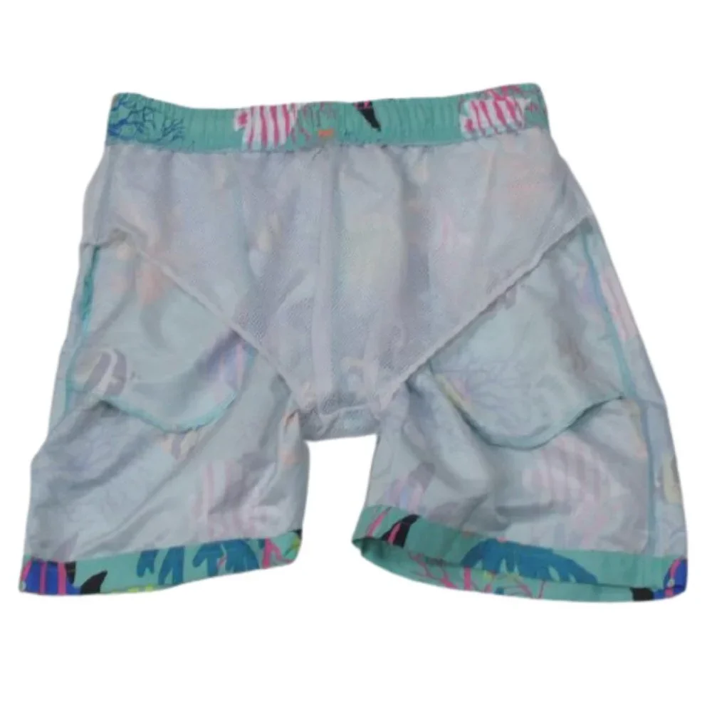 U.S. Surf Club Men's Fish Print Swim Trunks Size L